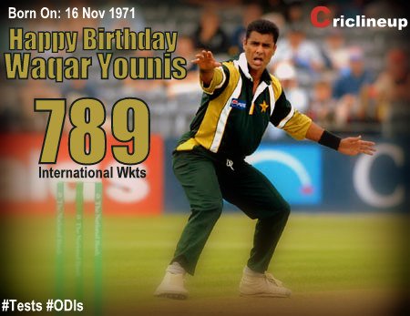 Happy Birthday 
Waqar Younis     