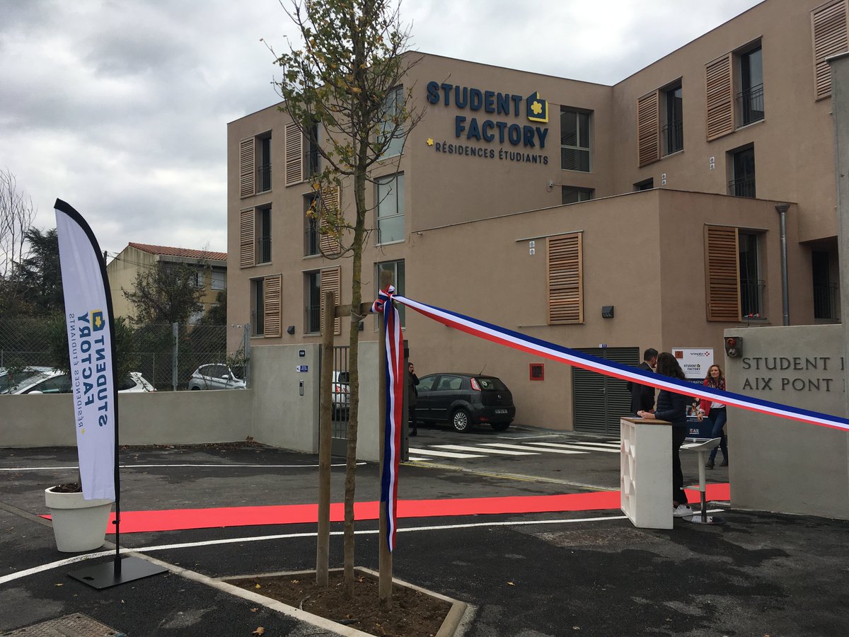 vinciimmobilier's tweet image. #VINCIImmobilier inaugure la résidence @StudentFactory_ Pont de l’Arc à Aix-en-Provence @aixmaville #NovaOm #ResidencesEtudiants