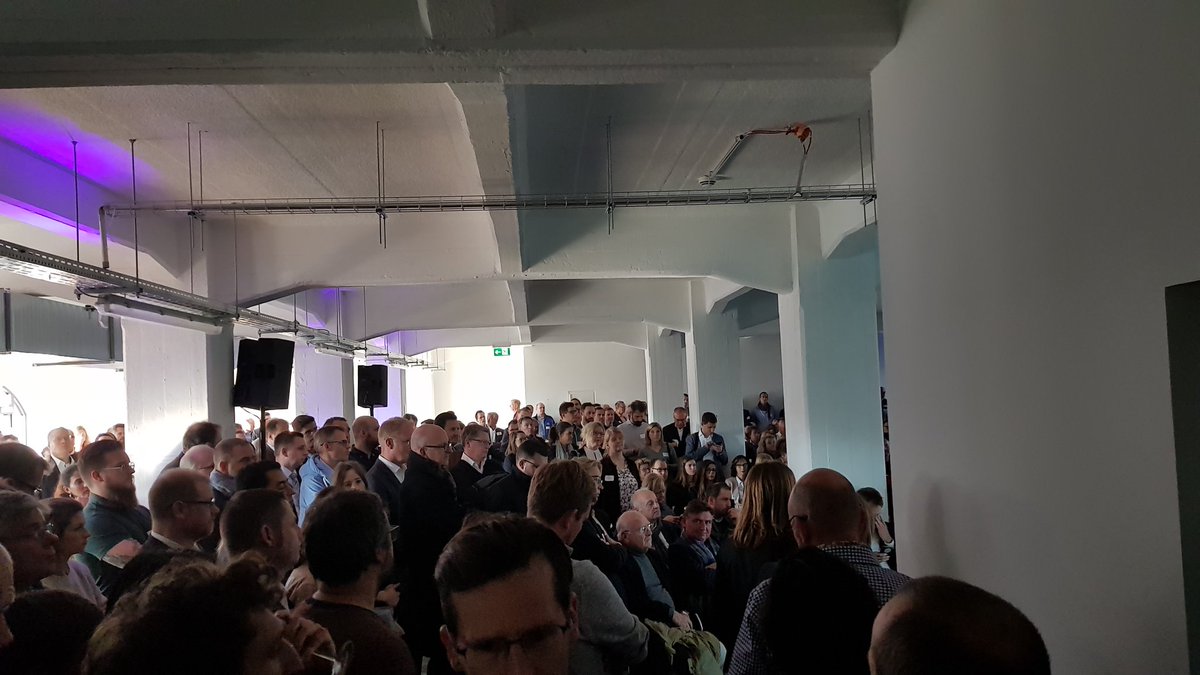 fusepro's tweet photo. Full House bei der Eröffnung des #Gutenberg #Digital #Hub durch Malu Dreyer und Michael Ebling in #Mainz https://t.co/5ns54WZAEW