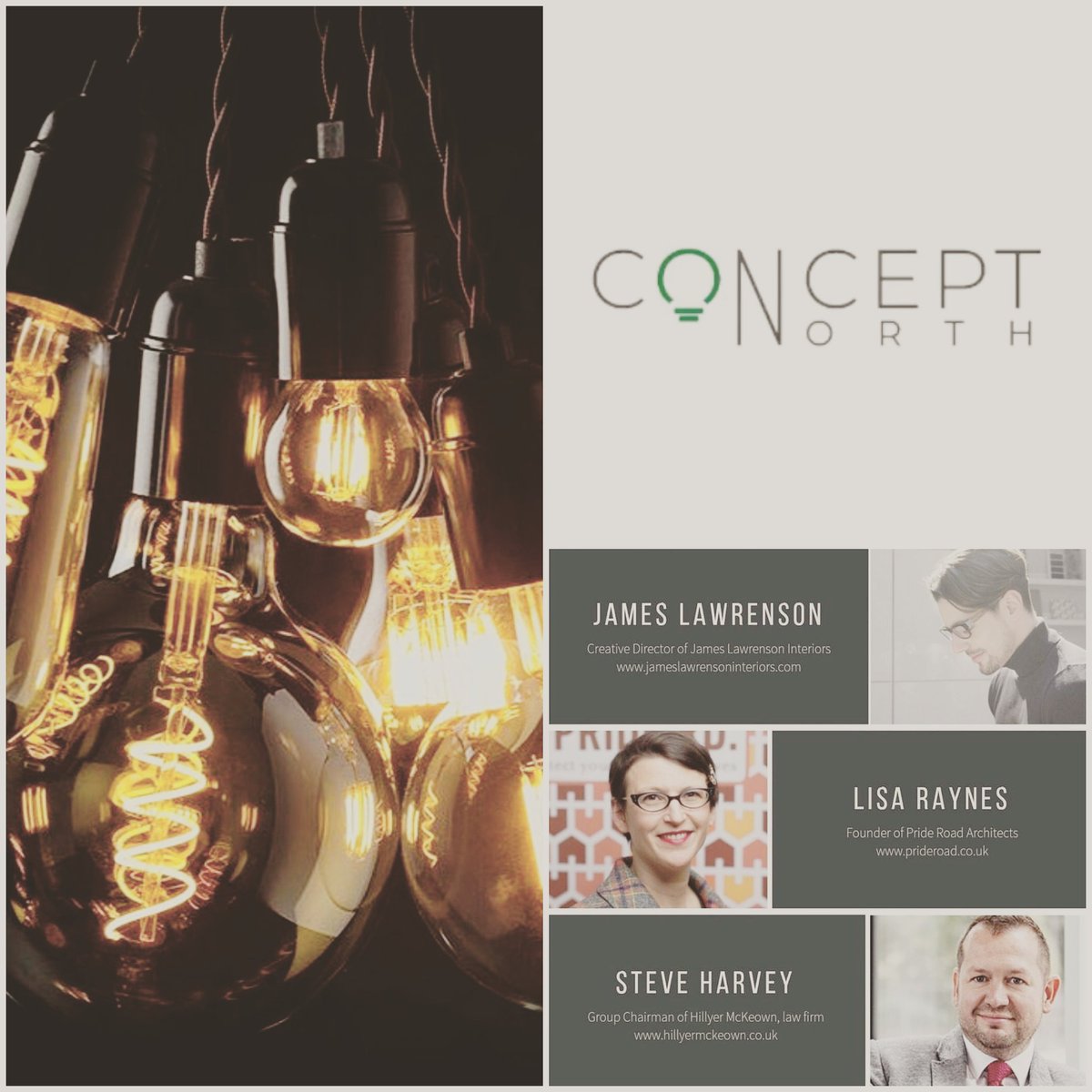 AmyKayDesign1's tweet photo. Very much looking forward to the next @concept_north event next Thurdsay in Knutsford💡 #northdesign #networking #industrydesign @N_H_Interiors @LisaRaynes @hillyermckeown @WaxmanCeramics @jadewhiteside @tekturatalk @JPLawrenson https://t.co/iOjqd08tqJ