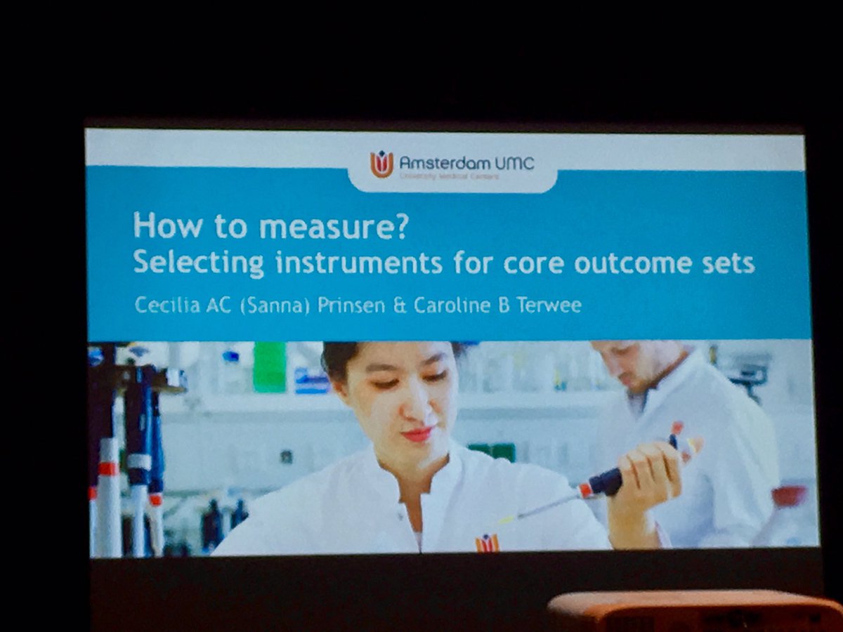 RoosJutten's tweet photo. Thank you @cbterwee for a very interesting and clarifying presentation and leading the discussion on #howtomeasure at @COMETinitiative #COMETVII. https://t.co/qL5JmSX4qF