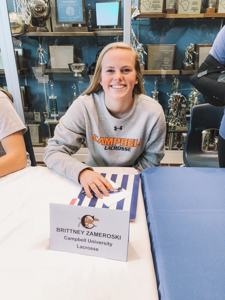 Lampeter Strasburg  Xtremer Brittney Zameroski signs NLI to Campbell