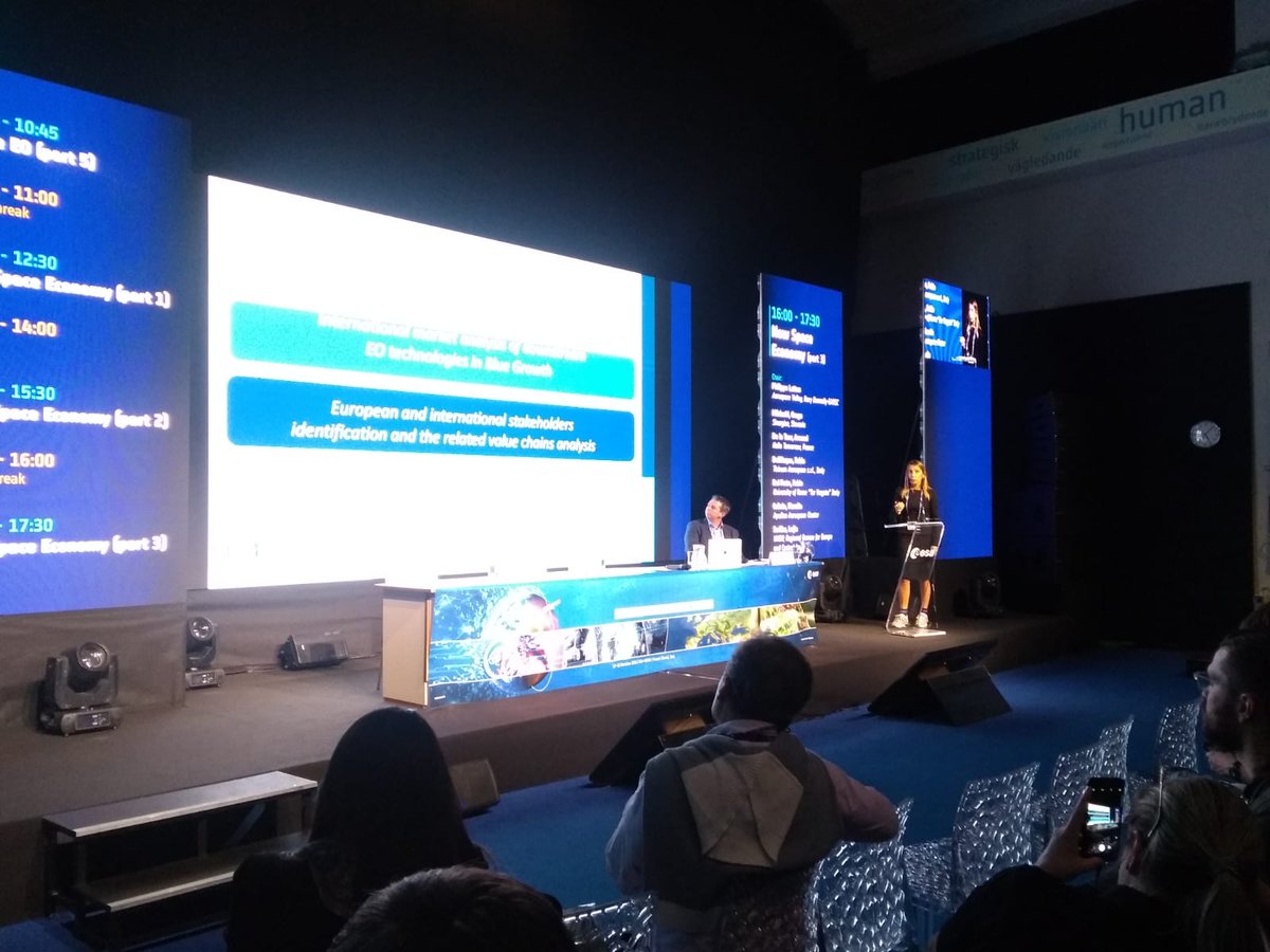 Yesterday, <a href="/SpaceWave_EU/">SpaceWave</a> was presented by <a href="/DTA_Aerospace/">DTA</a> to the attendees of the #PhiWeek of <a href="/esa/">European Space Agency</a> in Frascati. #Space #BlueGrowth #EU #COSME #SME #Italy