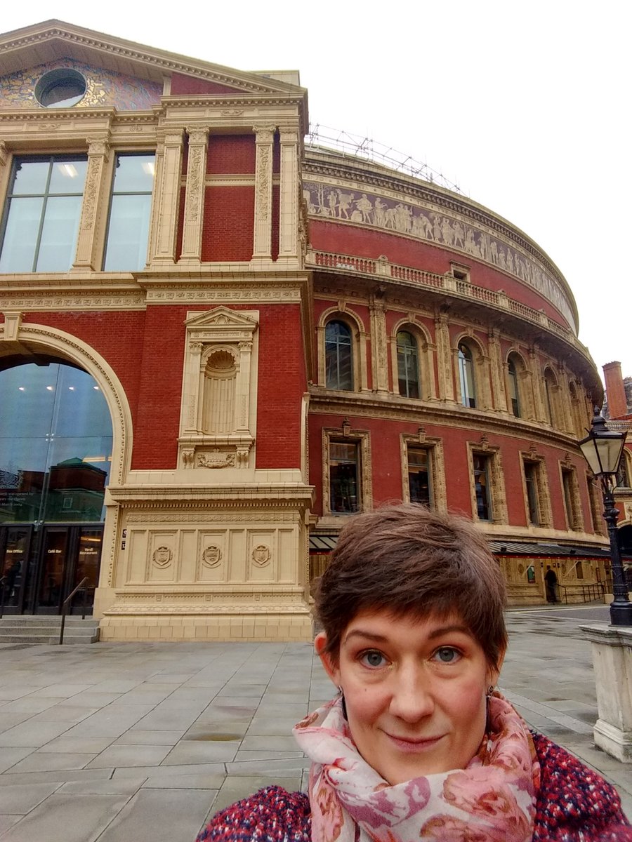 Playing solo <a href="/RoyalAlbertHall/">Royal Albert Hall</a> today! 12-1:30 - it's free!