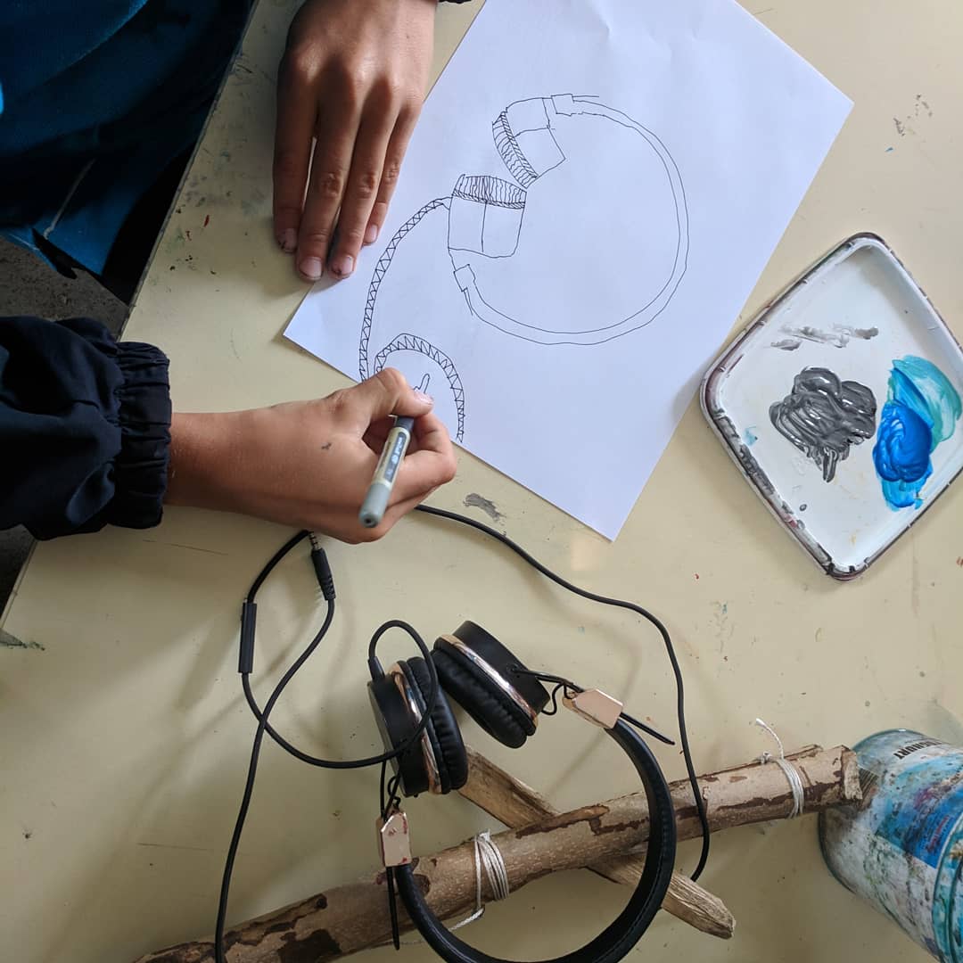 Bowman_Mrs's tweet photo. Working on perspective, detail, and scale whilst drawing random objects in Art Cave. https://t.co/wxODHxcoLp