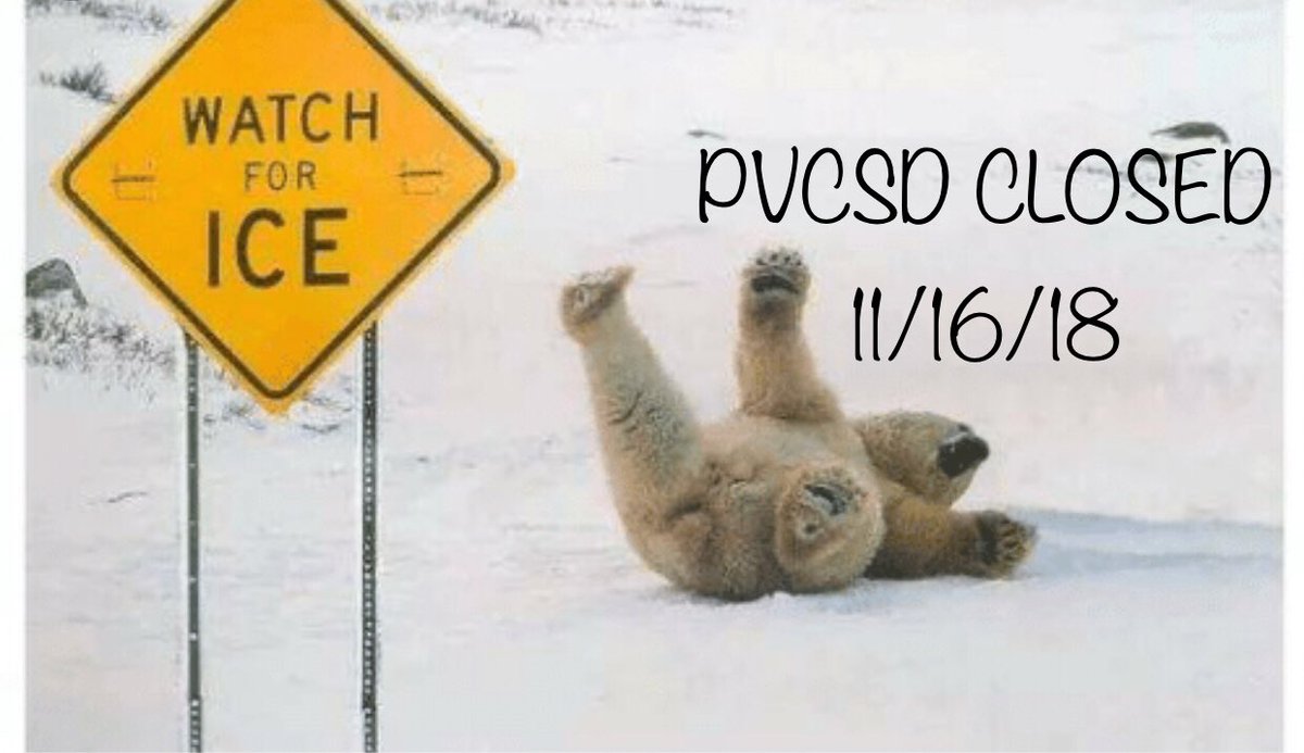 PutnamValleyCSD's tweet photo. PVCSD CLOSED TODAY. Stay safe! @2020_PVHS @ski626 @PVHSClassof2022 @pvhslmc @PVHS_19 https://t.co/U1doDQZOqz