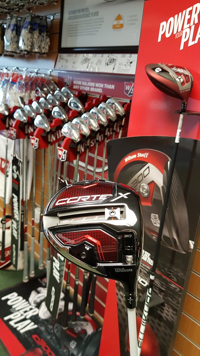 GreigMcSporran's tweet photo. Our shelves just got a whole lot prettier. Easily the best looking driver @WilsonGolf have ever made.
#Cortex #FastCage #CarbonFibre #IntelligentToTheCore #DriverVsDriver2 https://t.co/hC10UAtTwv