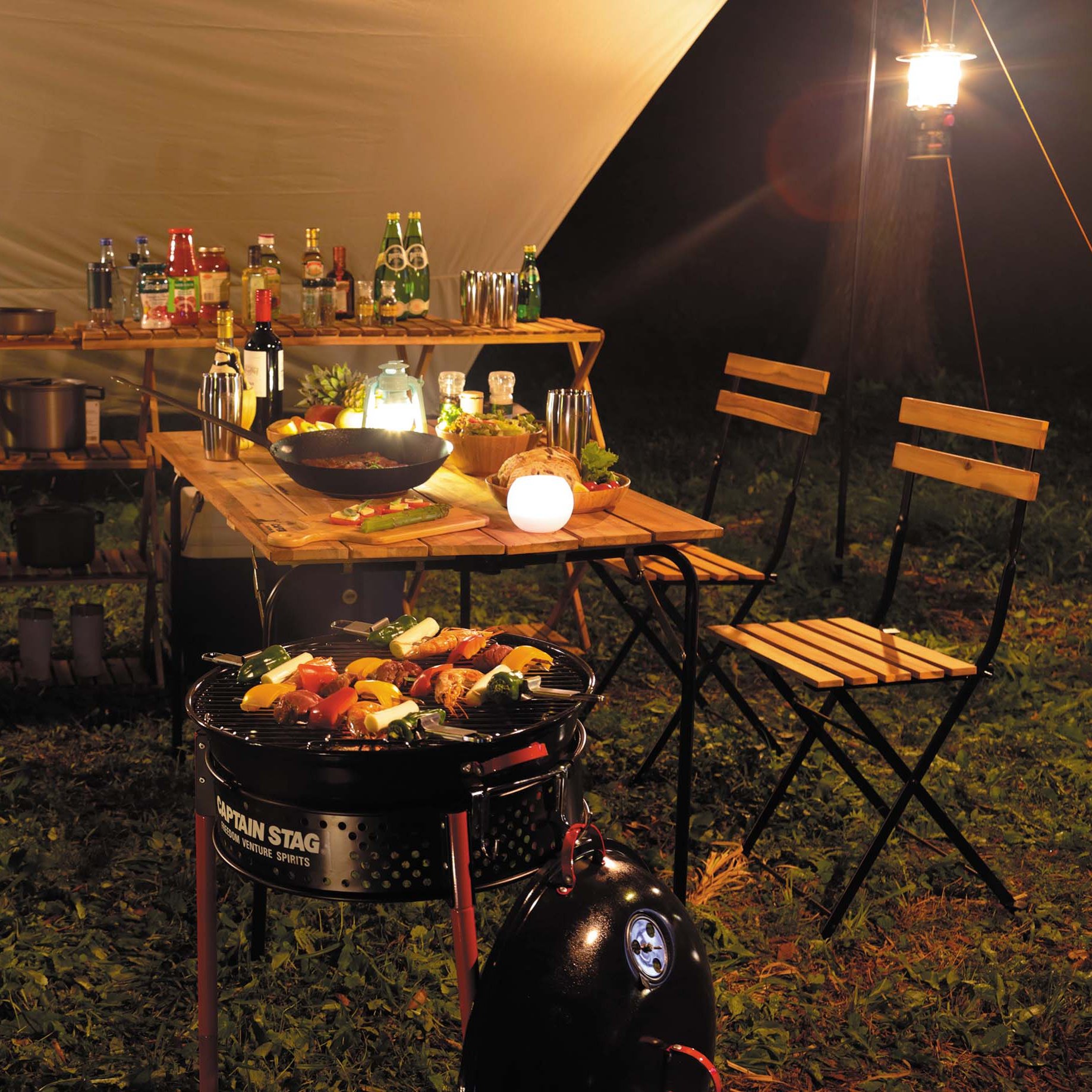 キャプテンスタッグ アメリカンイージーグリル タイプⅡ CAPTAIN STAG