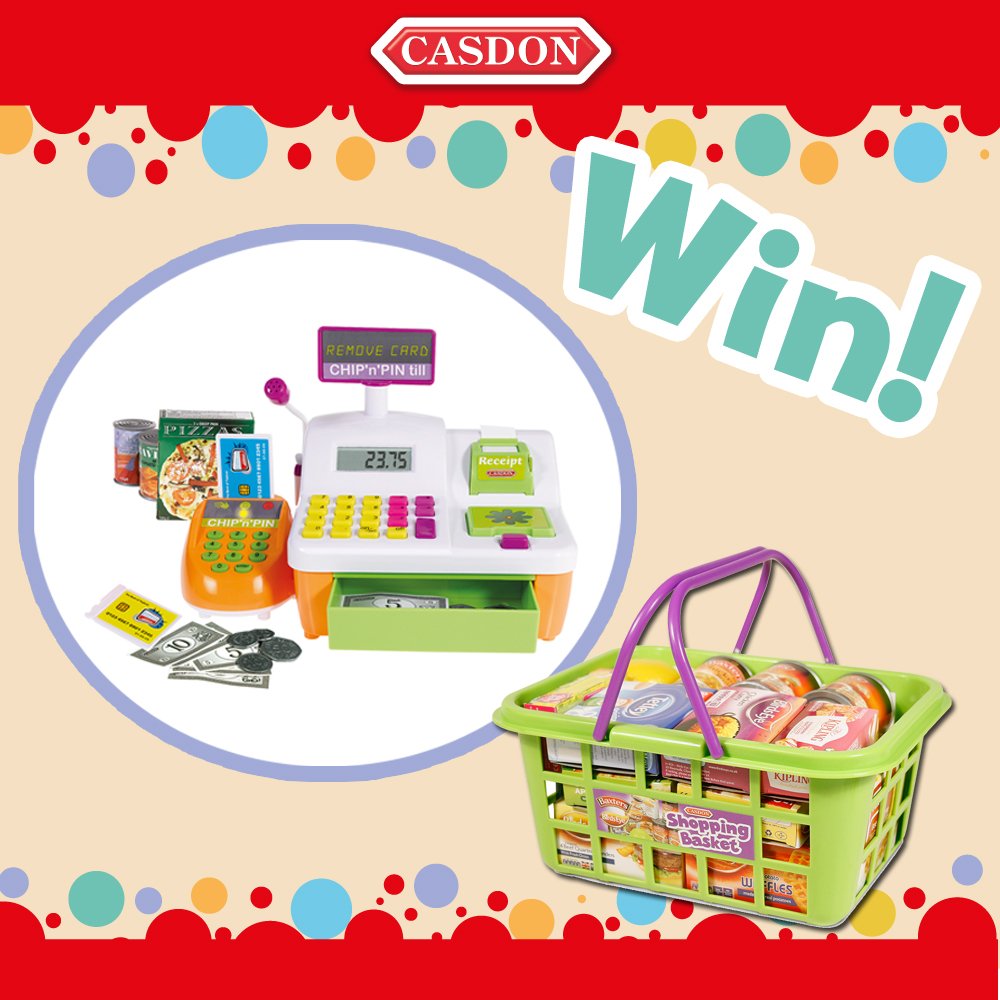 casdontoysuk's tweet photo. Don’t forget to enter our November competition! There’s only 4 days left to enter for your chance to #win a Shopping Basket &amp; Chip N Pin Till! Good luck!!! #Win #Comp #Competition #Prize https://t.co/SZ3nY3HRVD