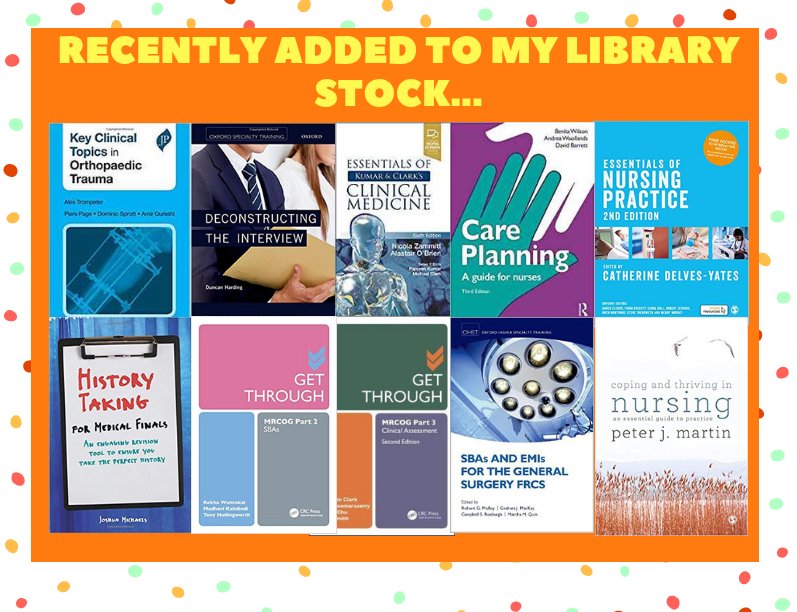 L👀k new #printresources recently added to @midyorkslibrary stock. 
#MYStaff/placement students, if you'd like to reserve any of these titles please let us know @midyorkslibrary 😀