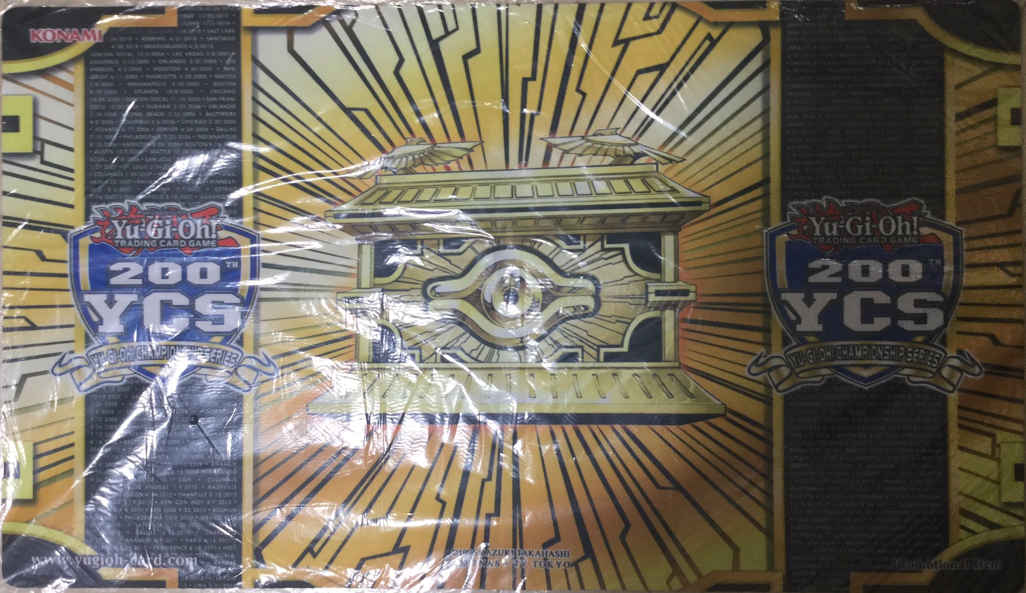 福袋特集 22 遊戯王 Judgeプレイマット 封印の黄金櫃 遊戯王