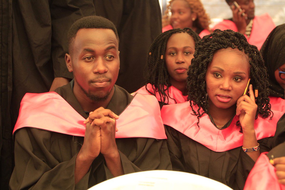 Johnny_kyalo's tweet photo. Tension awaiting your name to be called out during the #ZetechUniGraduation #ZetechGraduation2018 @ZetechUni https://t.co/B1sYiU3dFY