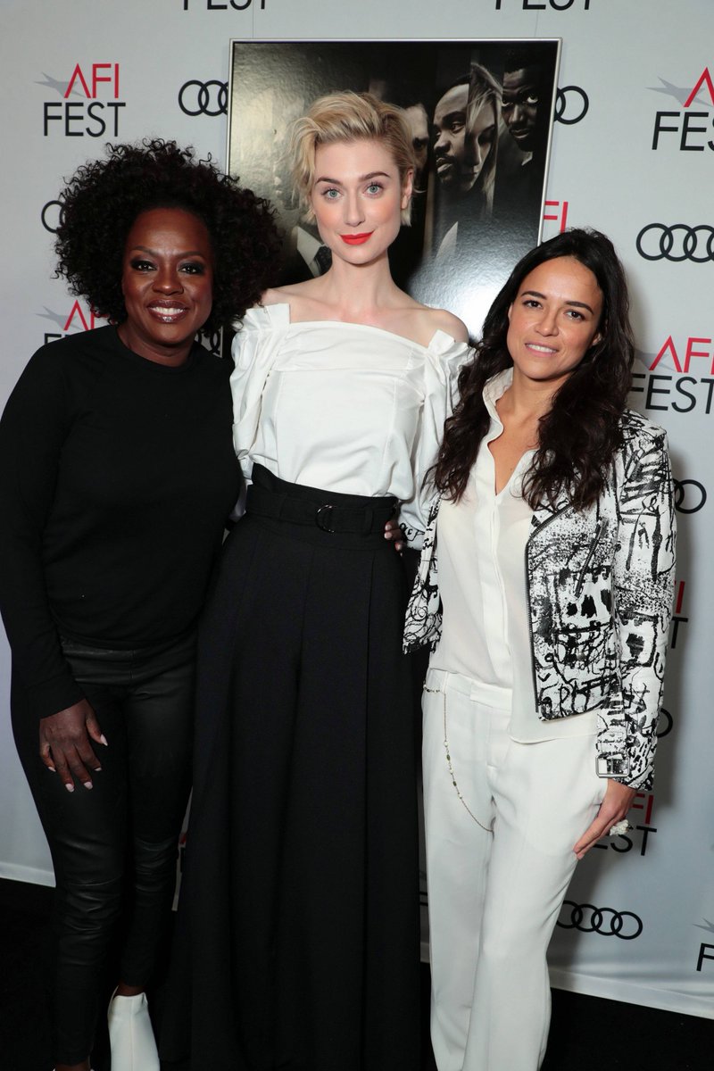 Gala screening of #WidowsMovie during AFI FEST 2018.

LA | November 14, 2018
#michellerodriguez #violadavis #elizabethdebicki #lukashaas #stevemcqueen #iaincanning #mattwalsh