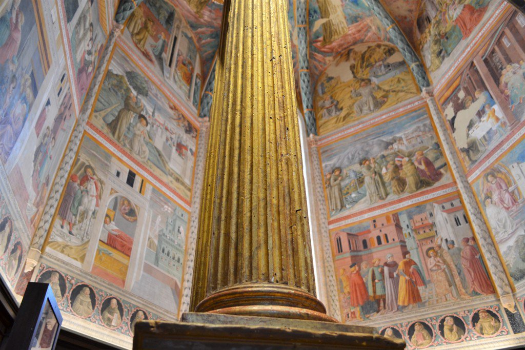 "L’#artista è un ricettacolo di emozioni che vengono da ogni luogo: dal cielo, dalla terra, da un pezzo di carta, da una forma di passaggio, da una tela di ragno" #ParloDiEmozioni #Montefalco ❤️
Benozzo Gozzoli, Storie della vita di S.Francesco, affreschi, 1452 #ArteYArt