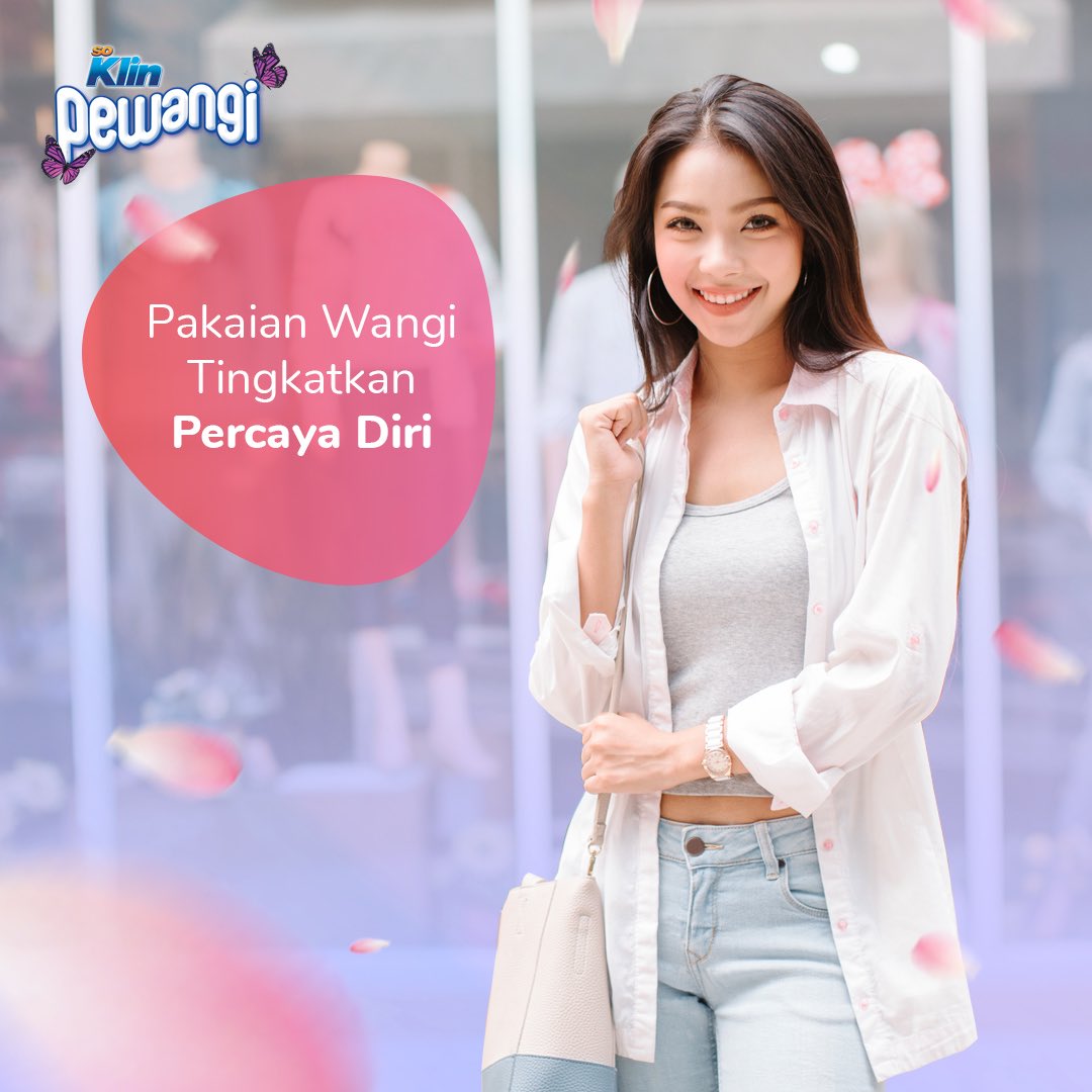 SoKlinPewangiID's tweet photo. Pakaian yang bagus atau mahal sekalipun belum lengkap kalau tidak wangi. Percaya diri akan semakin tumbuh jika pakaianmu wangi sepanjang hari.

Jangan lupa gunakan So Klin Pewangi pada pakaianmu agar awet wanginya, Genks!
#WanginyaAdaTerus #WanginyaOnAndOnSepanjangHari https://t.co/uWvOpw7q2X