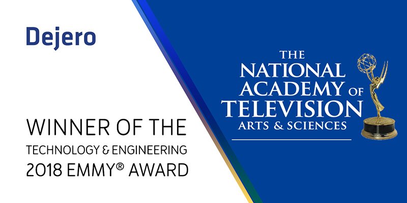 inbroadcast's tweet photo. Dejero Wins Technology & Engineering Emmy
@DejeroLabs has been awarded a Technology & Engineering Emmy Award for 'excellence in engineering creativity' –
@TheEmmys @MKMMarcomms #InBroadcast #Emmy #connectivity #live #transmission #CellSat https://t.co/Zry3Qn8amr