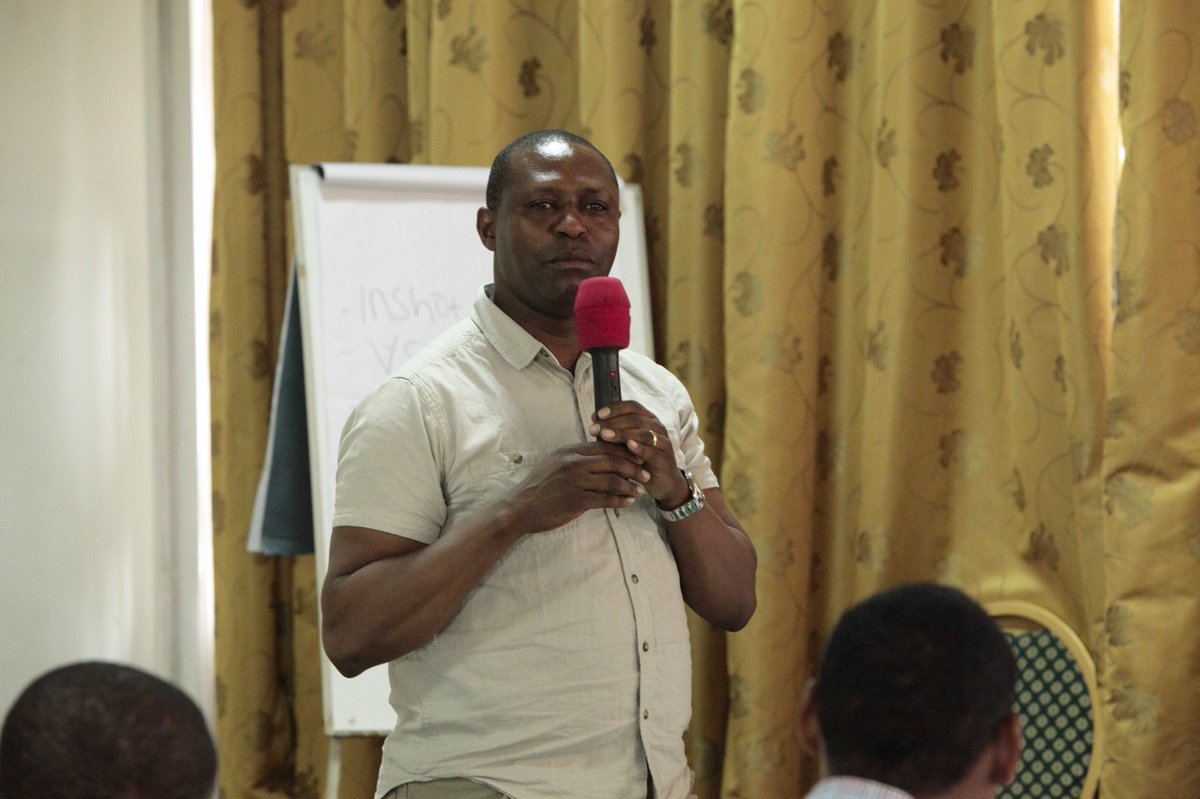 IGAD_CEPCVE's tweet photo. The 4 day #ICEPCVE workshop in Kampala comes to an end. Dr. Simon Nyambura makes the closing remarks and reminds the young leaders that they are all ambassadors of #ICEPCVE. #IGAD #YALI2 @igadsecretariat @amb_mahboub @US_Emb_Djibouti @ItalyMFA @USAIDAfrica @StateDept https://t.co/YWmGD0c001