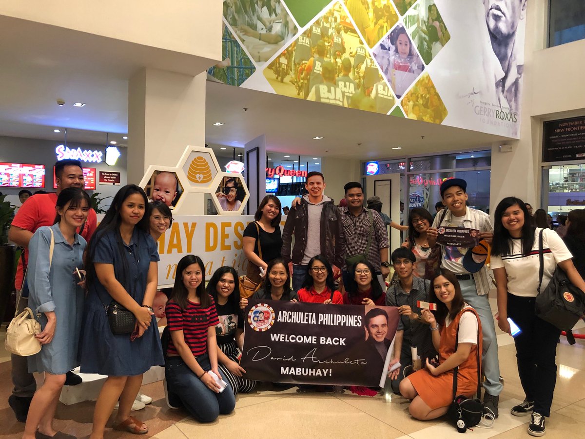 jackryan4DA's tweet photo. Hours away from this epic #WinterInTheAir benefit concert of @DavidArchie . @archuletaphils saw him in a M&G by batches & our guy looked mighty fiiiiiine! #MabuhayDeseret #DALIM6 Wish u were here @kricket_rc234 https://t.co/gtIoMcJqQK
