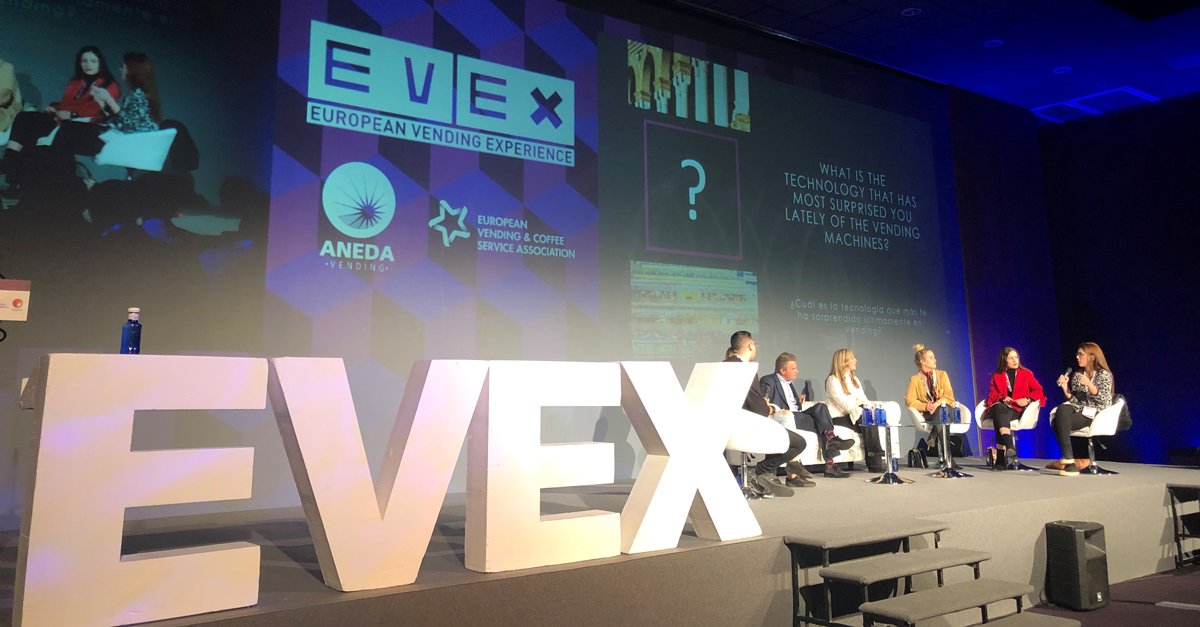 ingenico's tweet photo. Being the leader but acting as a challenger is our moto to preparing the future of #vending at @EVEX2018 with more than 400 experts in Sevilla! https://t.co/4VvS4zgJ3q