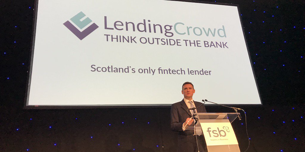 _lendingcrowd's tweet photo. Huge thanks to @FSB_Scotland for organising last night's annual dinner #FSBSco18, featuring First Minister Nicola Sturgeon. We're proud to have supported this great event. #ThinkOutsideTheBank https://t.co/BN0zDY8JvZ