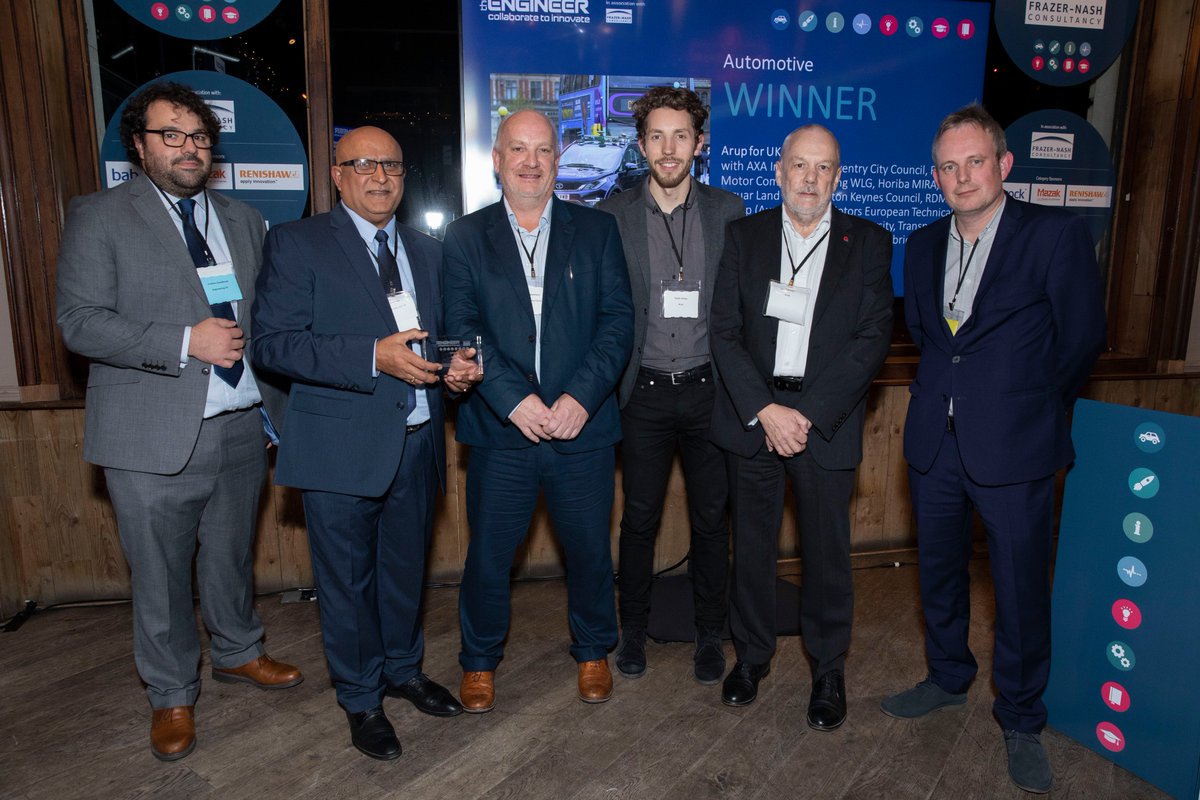 Congratulations to @ArupGroup for @C2i_2018 Automotive Awards winning with the <a href="/UKAutodrive/">UKAutodrive</a> project with <a href="/AXA/">AXA</a> <a href="/coventrycc/">Coventry City Council</a> <a href="/Ford/">Ford Motor Company</a> <a href="/GowlingWLG_UK/">Gowling WLG UK</a> <a href="/LandRover/">Land Rover Discovery</a> <a href="/MIRAEngineering/">HORIBA MIRA</a> <a href="/mkcouncil/">Milton Keynes City Council</a> <a href="/OpenUniversity/">The Open University</a> @RDM_Group_ <a href="/TataMotors/">Tata Motors</a> <a href="/thalesgroup/">Thales Group</a> <a href="/TSCatapult/">Transport Systems Catapult</a> <a href="/Cambridge_Uni/">Cambridge University</a> <a href="/UniofOxford/">University of Oxford</a>.