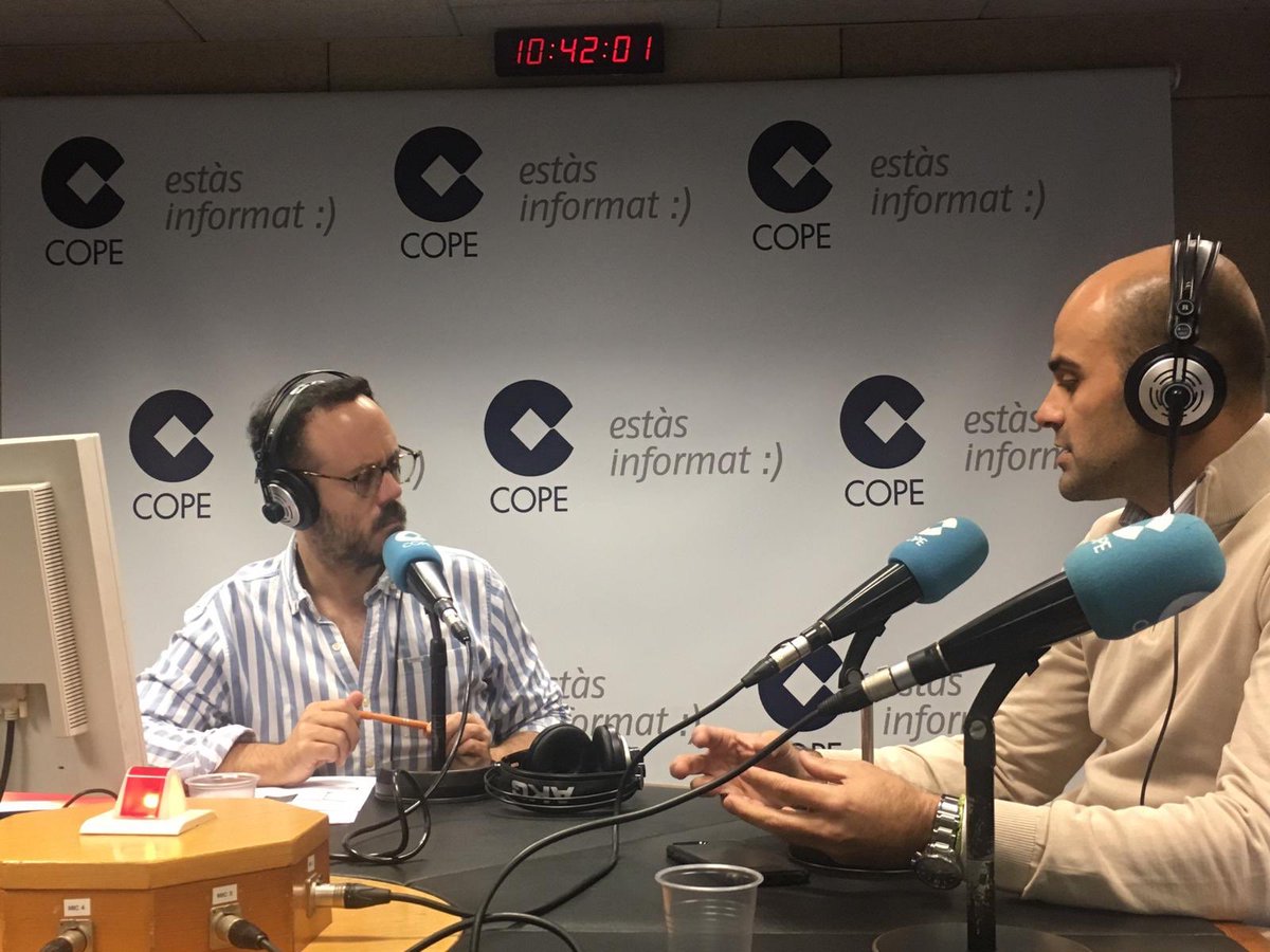 ruistoffel's tweet photo. Hablando esta mañana sobre los beneficios de @BusUp_es para las empresas, en @COPE radio https://t.co/nkC4yMJynh