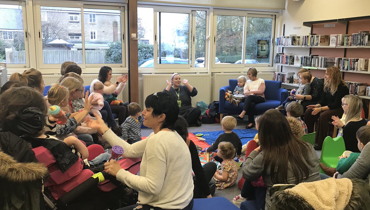 MandiB_'s tweet photo. Another bumper #readandrhymetime @STHLibraries #BillingeLibrary this morning 😊Songs, stories and musical mayhem - come and join the fun every Friday at 10.15am https://t.co/4FzoAbDMrH