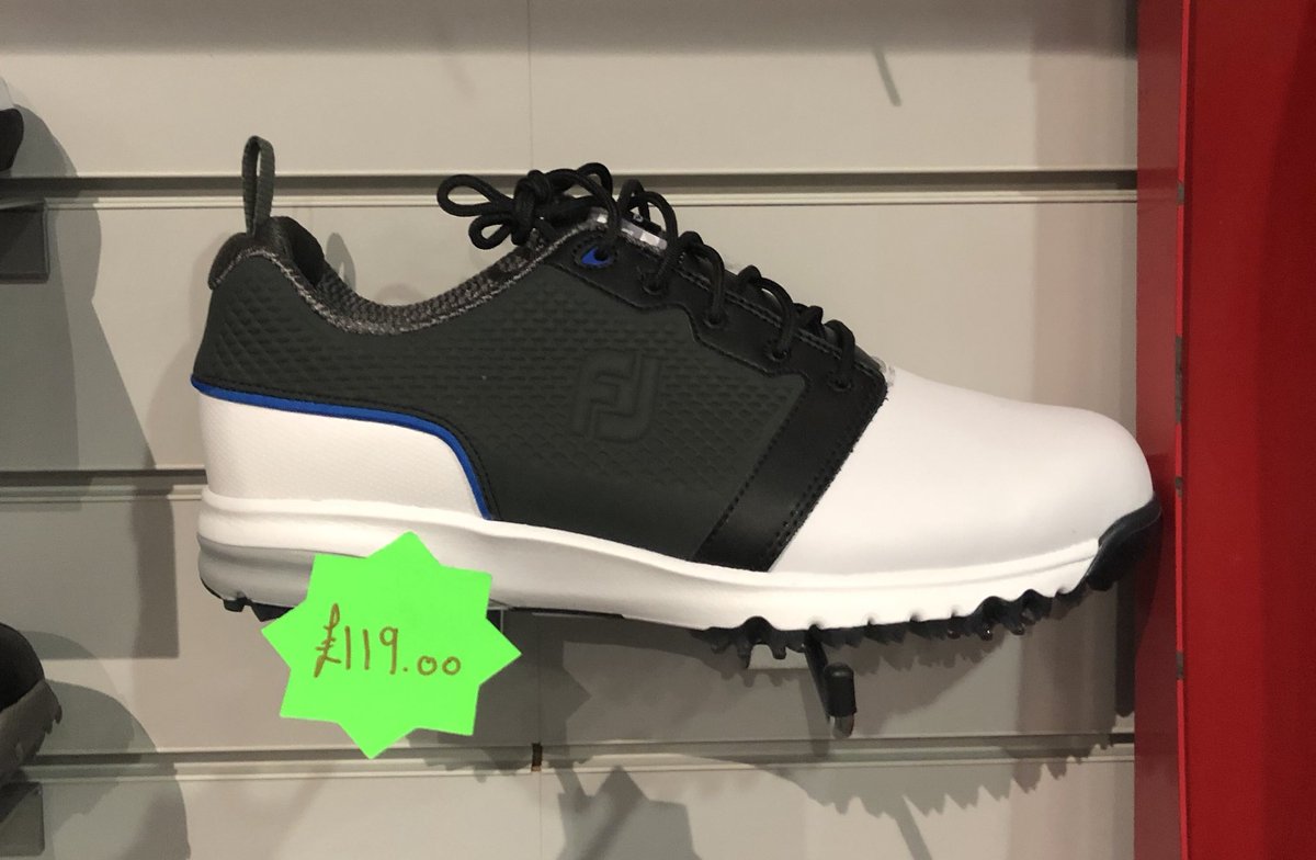FJ SHOE OFFER ARC was £94.99 now £79.99 free FJ socks , FJ CONTOUR was £119.99 now £89.99 free FJ socks