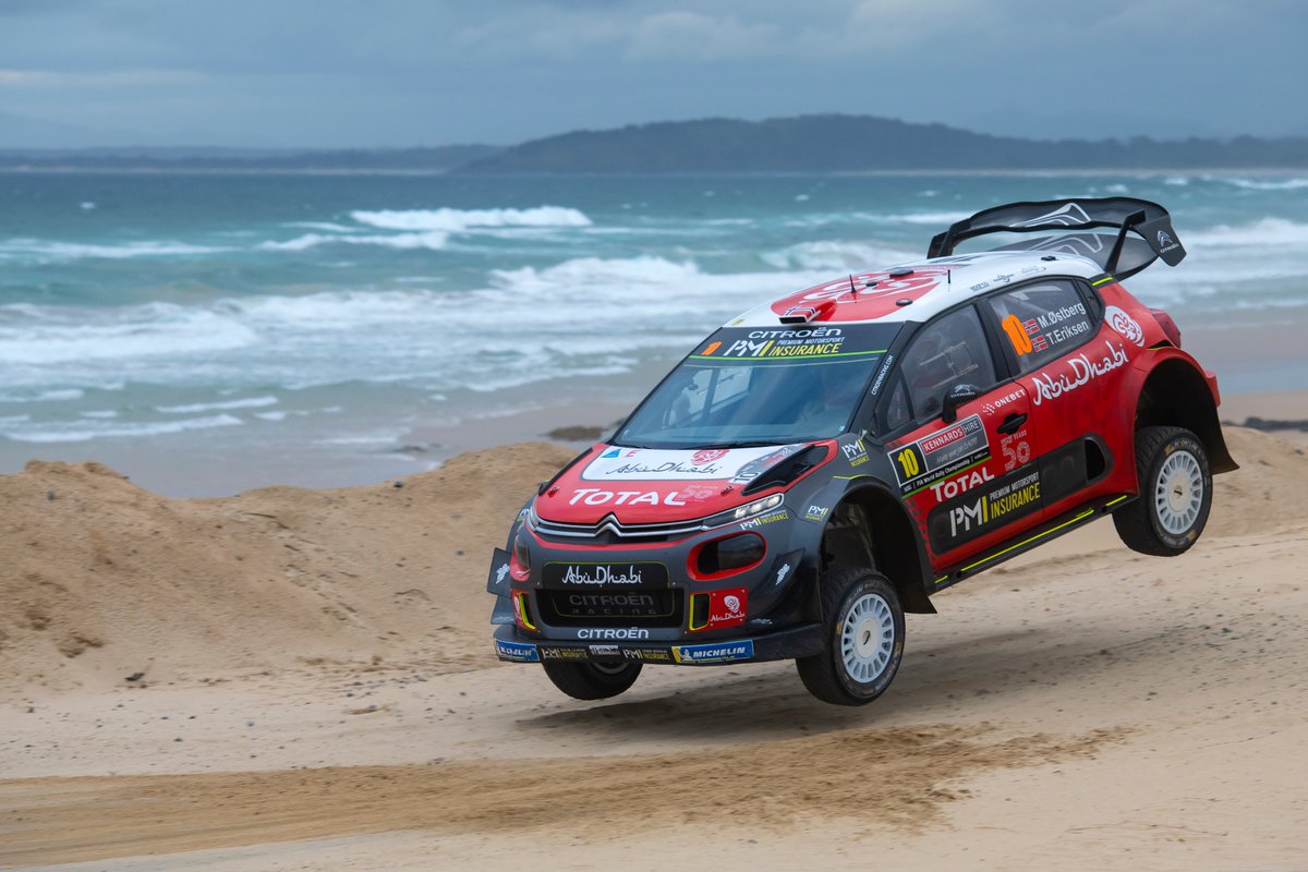 OpensTightens's tweet photo. #WRC #RallyAustralia Day1 Recap
Hats off to all at the 'Red Army' finishing w/ a great 1-2, #Mads #Torstein in front (just) of #Craig #Scott
Pics @Michelin_Sport @TimoAnis #JeremyRogers https://t.co/7h6lhsigxu