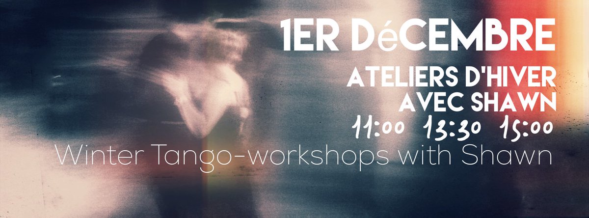 TangoLausanne's tweet photo. TANGO workshop @Lausanne December 1. Modules(3) with teacher ´el Rubio’ (Shawn). Infos on https://t.co/xvLIgfRRTp https://t.co/leH39OeAN4