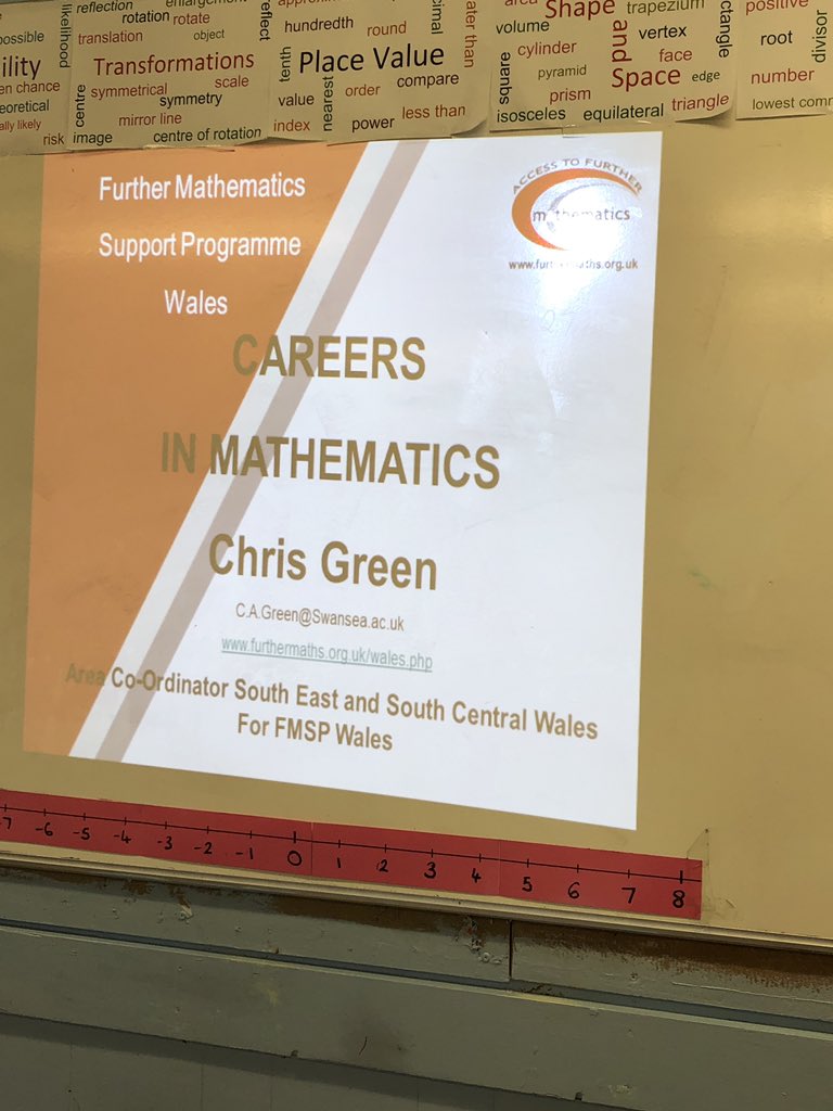 mrsjonesbhmaths's tweet photo. Interesting hour with year 11 @pencoedtrehighschool this morning finding out about careers with Maths.Thank you Further Maths support programme! @pencoedtremaths #mathsopensdoors #future #goforit https://t.co/UdnYWMyC3b
