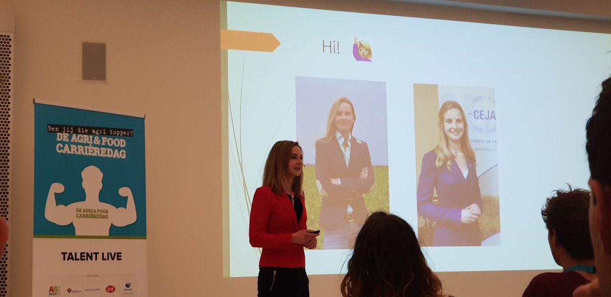 Vanochtend sprak ik op de <a href="/agricarrieredag/">Food & Agri Carriere</a> in de <a href="/jaarbeurs/">Jaarbeurs</a> over <a href="/NAJKtweets/">NAJK</a>, <a href="/_CEJA_/">CEJA Young Farmers</a> en het hebben van #impact als jonge boer! Wees jezelf en benut je talent! #jongeboer #agrifood