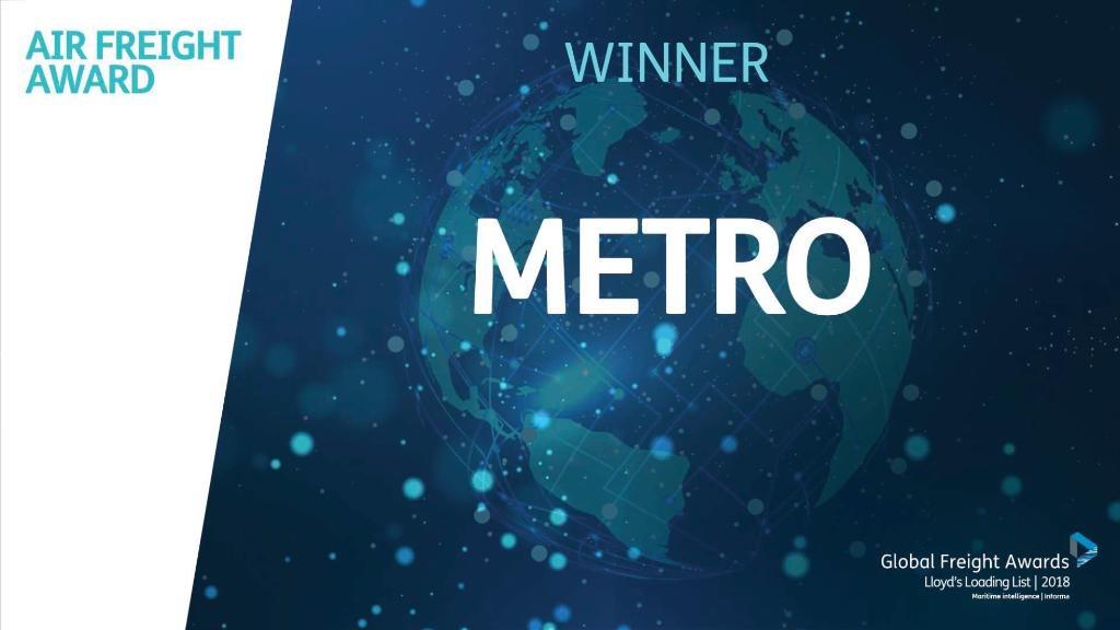 PaulKelly_1's tweet photo. Congratulations to our latest client @MetroShipping for their fantastic achievement at last night's #GlobalFreightAwards. Winners in: Air freight forwarder of the year and Digital Transformation categories. A fantastic business with an amazing story and incredible people! https://t.co/tqFc49eP6u