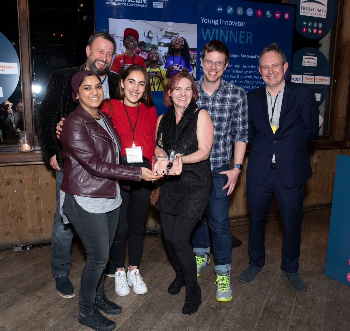 Proudly announcing @C2i_2018 Young Innovator winner: Living in Space and Young Innovators Prog from <a href="/SMASHfestUK/">SMASHfestUK</a>, <a href="/MiddlesexUni/">Middlesex University</a>, The Refinery, <a href="/DeptfordGreen/">Deptford Green</a>, <a href="/LlangatwgSchool/">LlangatwgSchool</a>, <a href="/HabsHatcham/">Haberdashers' Hatcham College</a>, @ctksixthform, <a href="/UniofGreenwich/">Uni of Greenwich</a>, <a href="/STFC_Matters/">Science and Technology Facilities Council</a>, <a href="/RAEngNews/">Royal Academy of Engineering</a>, <a href="/spacegovuk/">UK Space Agency</a>  and many others.