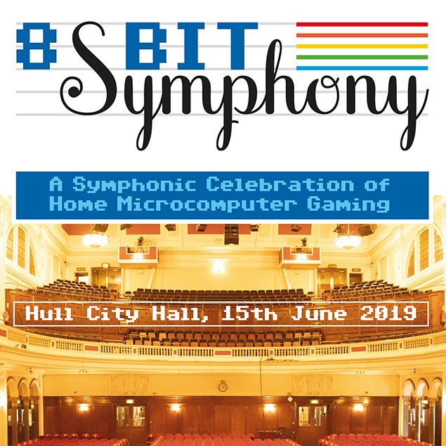 C64Audio's tweet photo. 8-Bit Symphony concert 15th June 2019 🎻8-bits, 80+ players, 90+ mins, once in a lifetime! Music from Commodore 64, ZX Spectrum + Amstrad games! #8bitsymphony #C64 #Sinclair #8bit #chiptune #Hull TICKETS NOW ON SALE https://t.co/4POoz7txxl https://t.co/Jm0VNQKDqE
