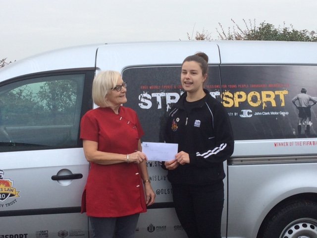 print_signage's tweet photo. Well done to Irene from the finishing department.
Money was collected over the year from the staff Honesty/Tuck Box and the following local charities were gifted. Pictured are Kiana from Streetsport and Irene.
@DLStreetsport @FriendsofANCHOR @SueRyderScot @CFINEAberdeen https://t.co/OgCwIqiDbr