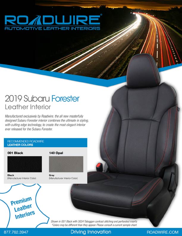 Roadwire's tweet photo. New Pattern Release: 2019 Subaru Forester Premium/Sport - https://t.co/EpDbyQLu9c https://t.co/3H0fRE02qw