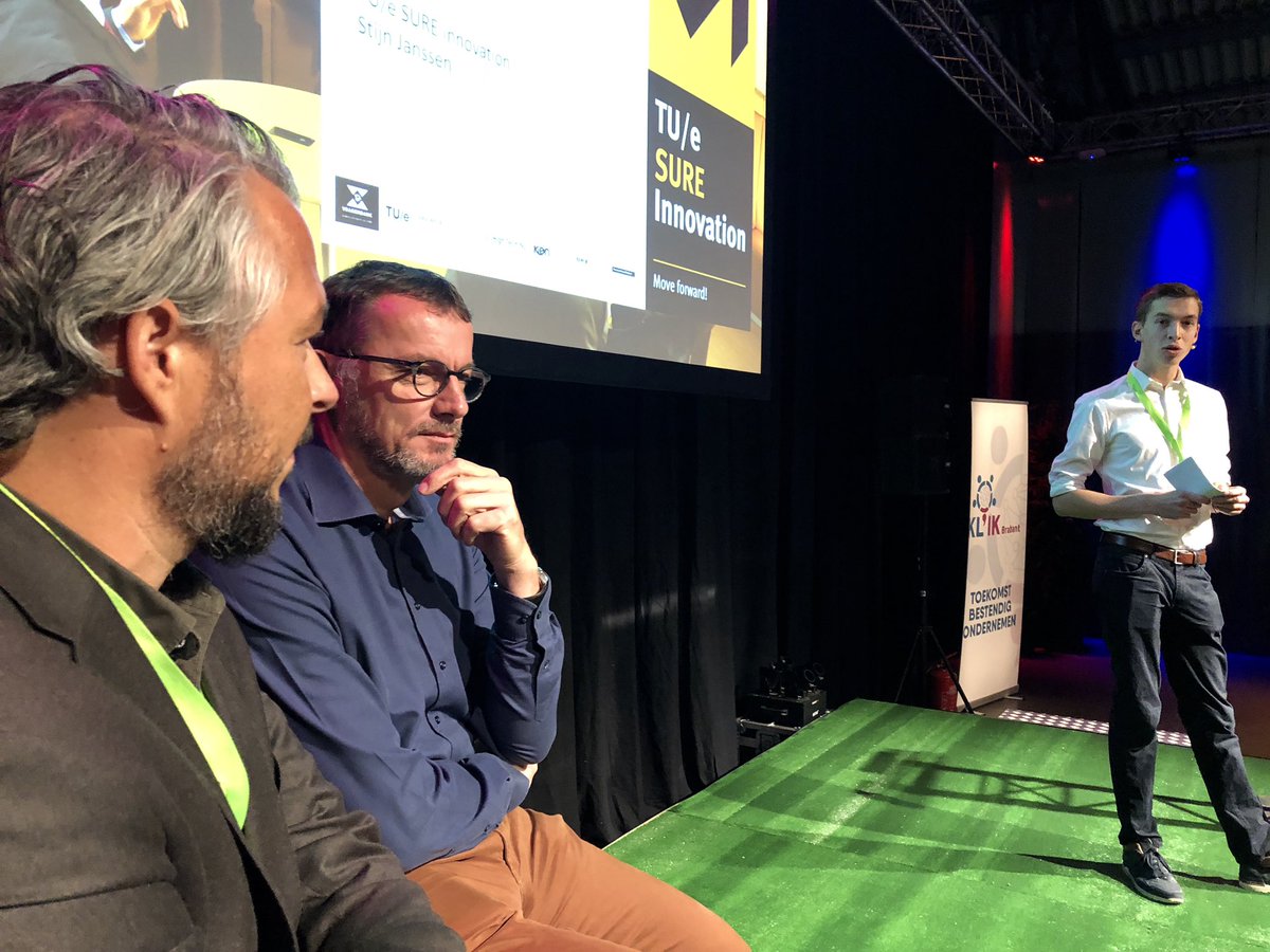 In discussie met <a href="/PWielen/">Piet van der Wielen</a> en Joep Janssen over innovatie in #Brainport #Eindhoven.