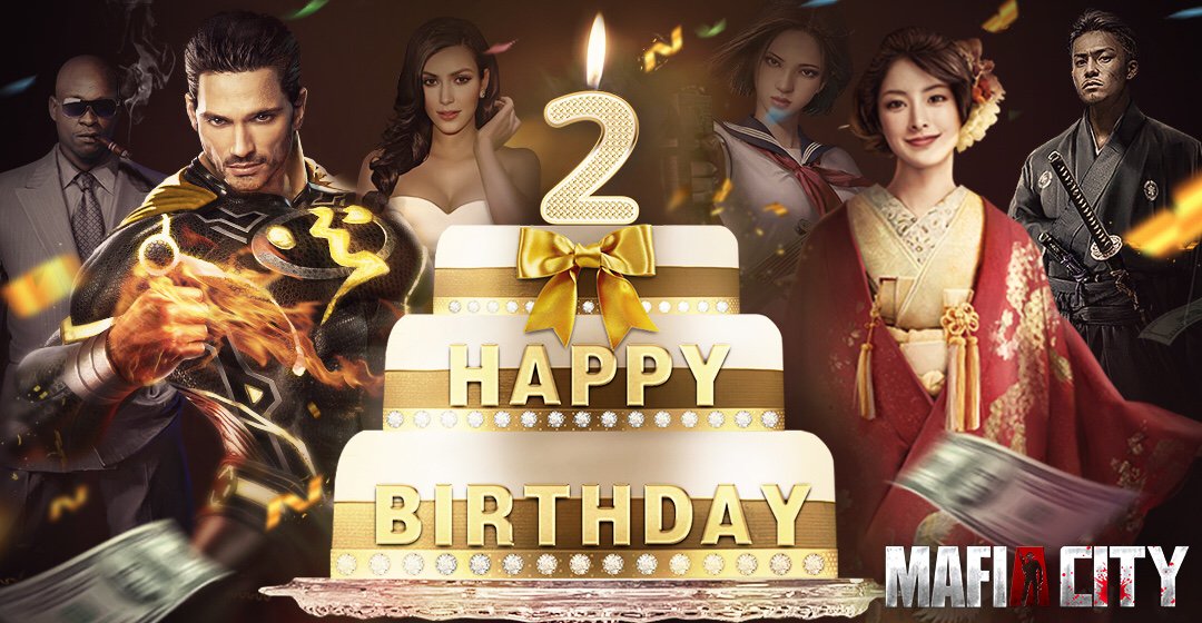 2周年ケーキシェア