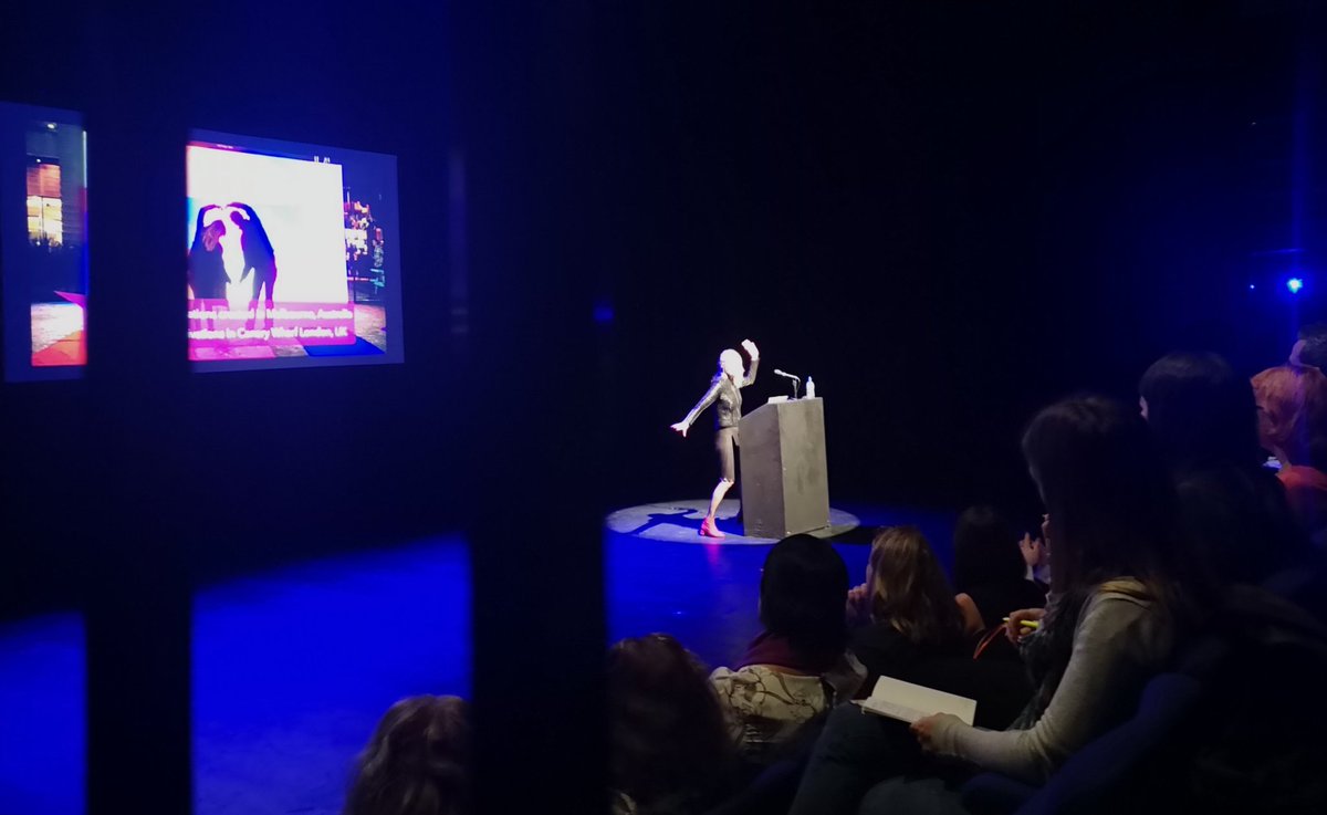 sparkleyesXx's tweet photo. Artist and researcher @t_bech invites us to think about #play within the #city & consider how we use #publicspaces.
#RSSymposium #playableCity #SmartCity #publicart #ColorMeBeautiful #RandomStringSymposium #randomstring #Coventry #ThisisCoventry https://t.co/2sssIGWg9z