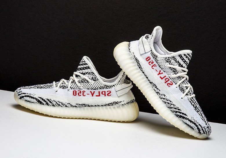 eastbay yeezy zebra