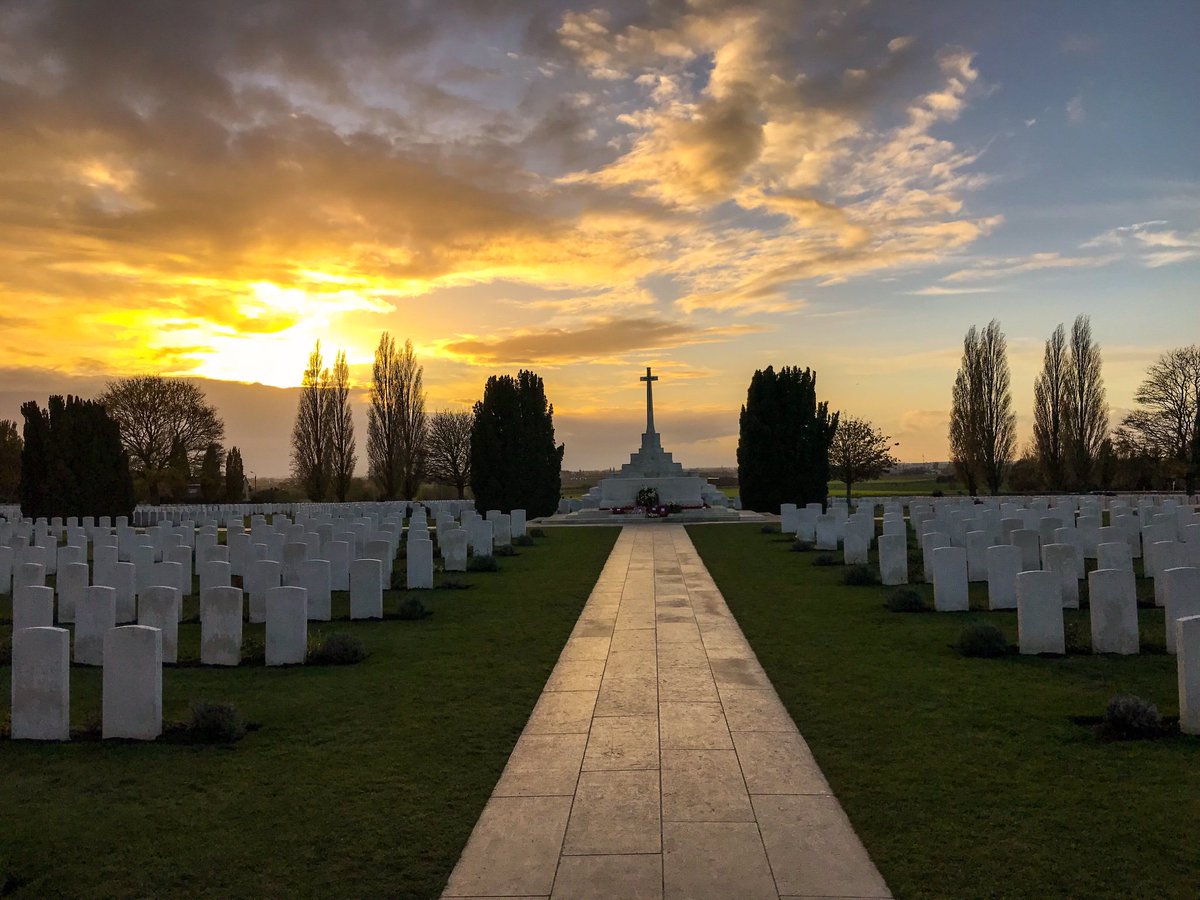 chaniafox's tweet photo. Saying goodbye to Tyne Cot after 4 months of bringing the stories of the FWW fallen alive. Incredibly thankful to @CWGC for the opportunity &amp; so grateful to have played even a small part in the Centenary remembrance. An unforgettable experience. https://t.co/pg9jmtfaOC