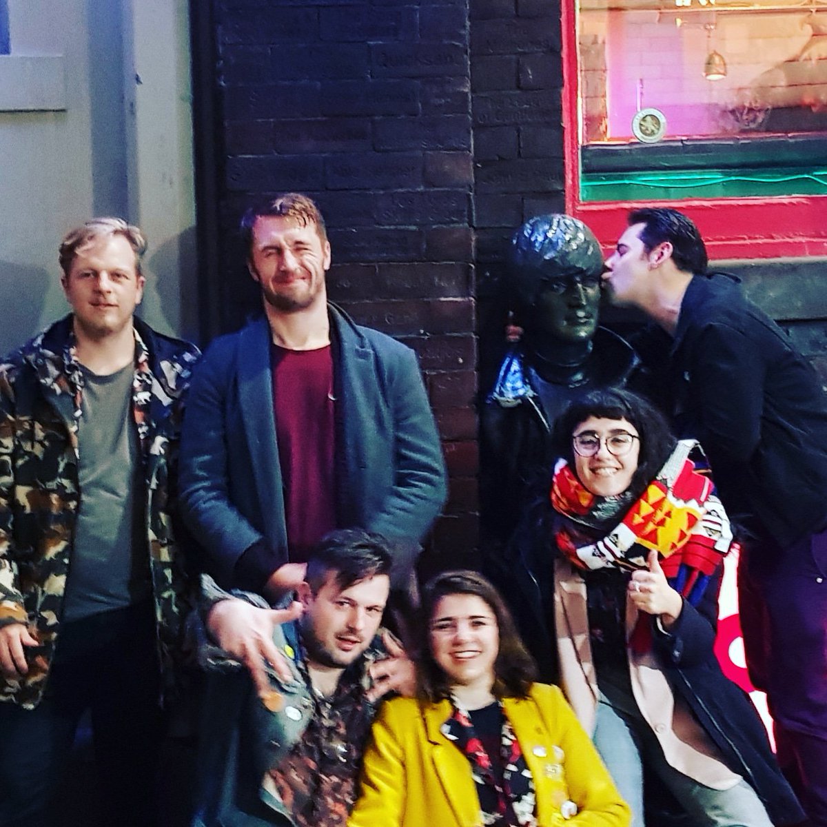 AbominableSoul's tweet photo. Liverpool, you were sexy AF. Home town show this evening. Come and ply us with tequila until our hangovers are gone. Pretty please. https://t.co/6QcAUDW1fK