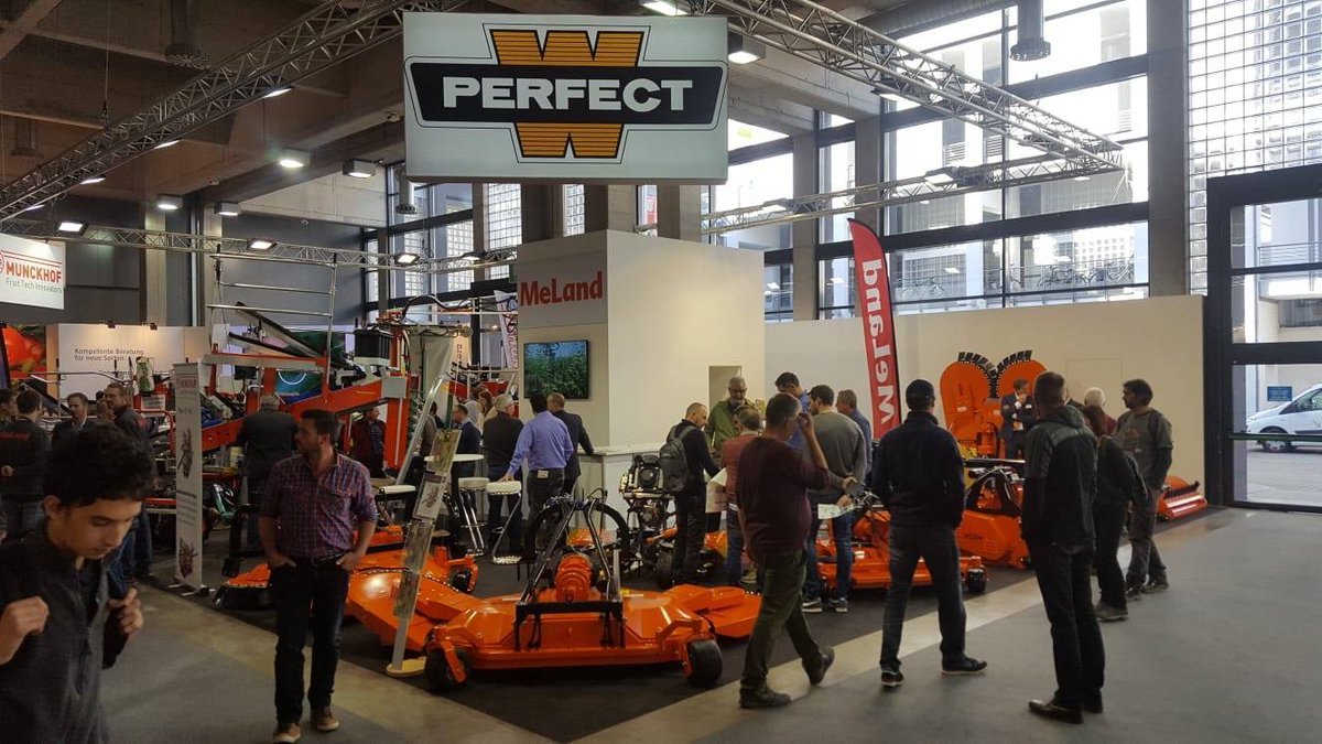 #Interpoma2018 After a well-visited first day, we are looking forward to seeing you today.
Visit us at stand A03/06 <a href="/FieraMesse/">Fiera Bolzano</a> 
#MeLand #Interpoma