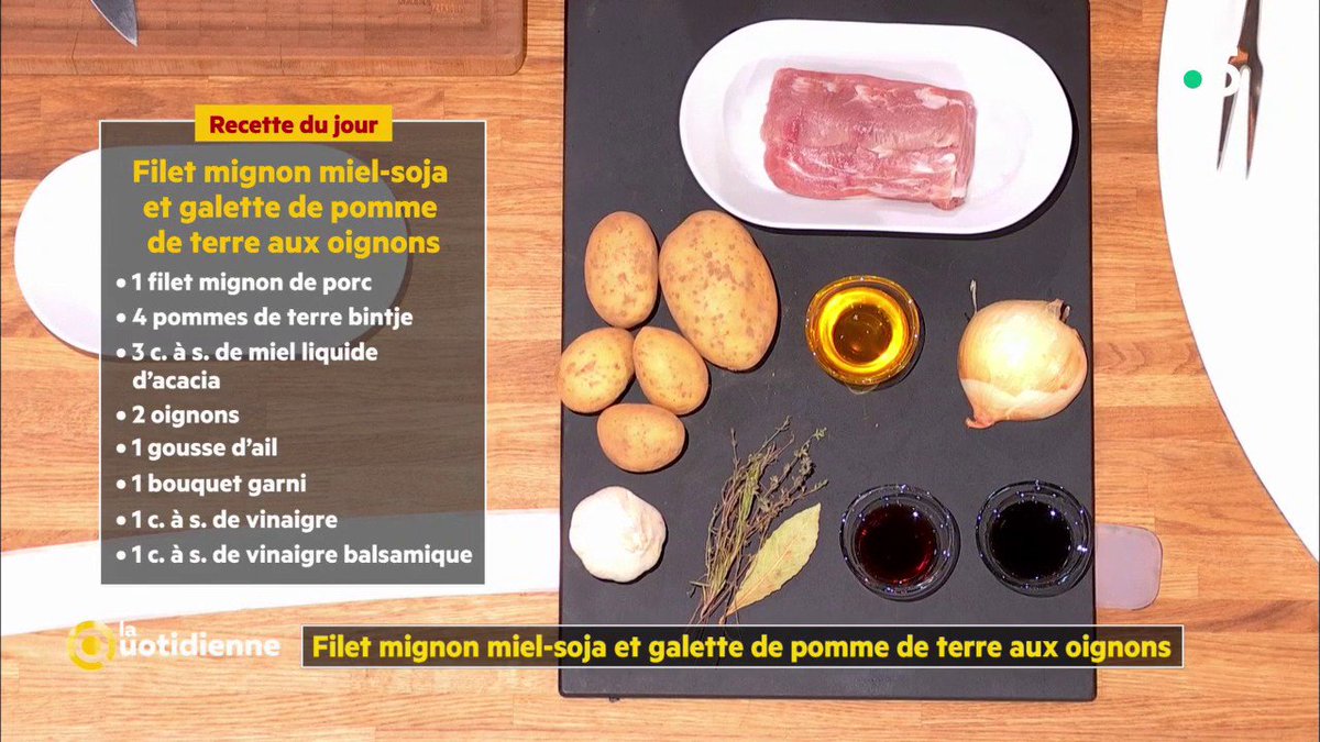 La Quotidienne On Twitter Au Menu De Ce Midi Filet Mignon Miel