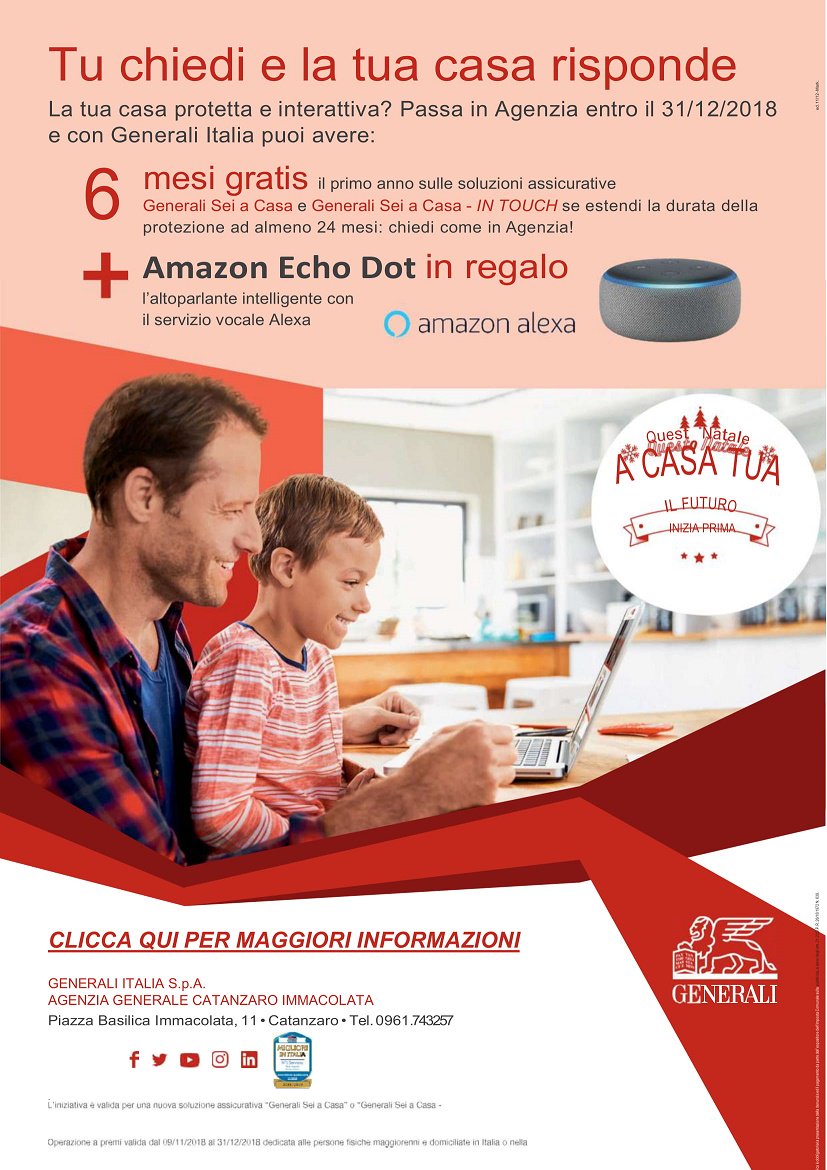 AgGenerali_I25's tweet photo. Assicura la Tua Casa Oggi e inizia a pagare tra 6 Mesi! - https://t.co/B2VQ5NZsPF https://t.co/HiOjTCYRE4