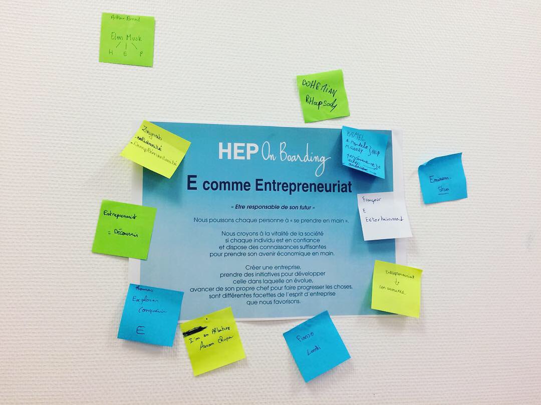 EPSIParis's tweet photo. Fin de l’atelier E ! Bravo pour vos belles idées 👏🏼💡 #HEPOnBoarding2018 #HEPeducation #LaDefense #EPSI #LearnCode #ingenierie https://t.co/eFRiJ9UJjQ
