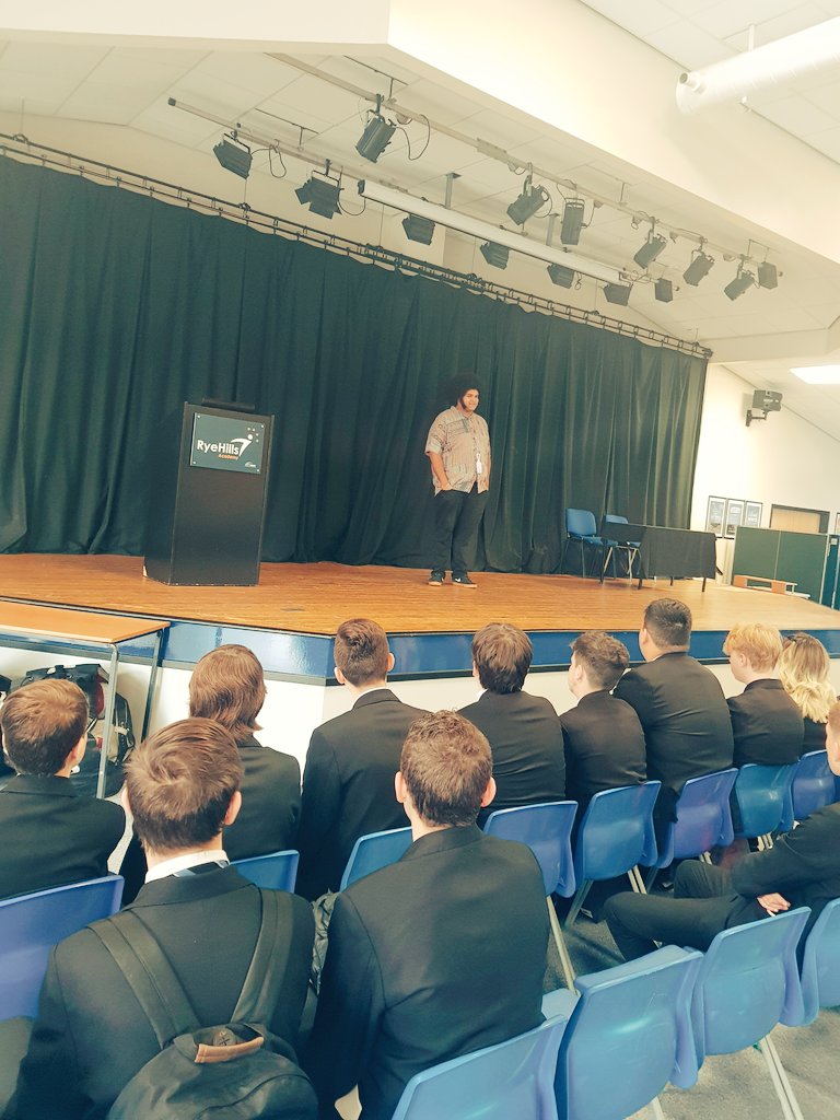 Today we loved having <a href="/DylanCartlidge/">Dylan Cartlidge</a> in school, speaking to our Y11! Incredibly motivational, students even asked for autographs! Thanks so much!