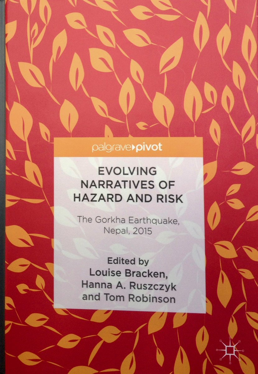 HRuszczyk's tweet photo. Our interdisciplinary Nepal Gorkha Earthquake book is on sale for $15!!! 

@_IHRR @GeogDurham @AnthDurham1 @NSETNepal1 @RamjeeBhandari @gopyKrishna @ChandikaShrest1 @Sanchitanpn @ArcDurham @durham_uni https://t.co/OrvaruFZn2
