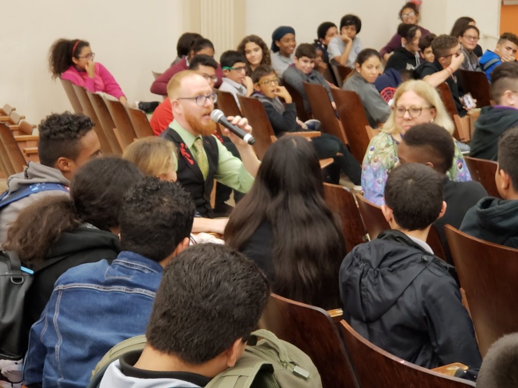 ShenandoahMS's tweet photo. It's #FlashbackFriday so we are going way back to yesterday when author, Connor McCreery , visited to speak to our students about his books & the love of reading. Thanks for visiting us! #mdcpsreading #miamireads
@ConnorMcCreery @MDCPS @MiamiSup @MDCPSCentral @MDCPSREADING https://t.co/UjMcMXS6wn